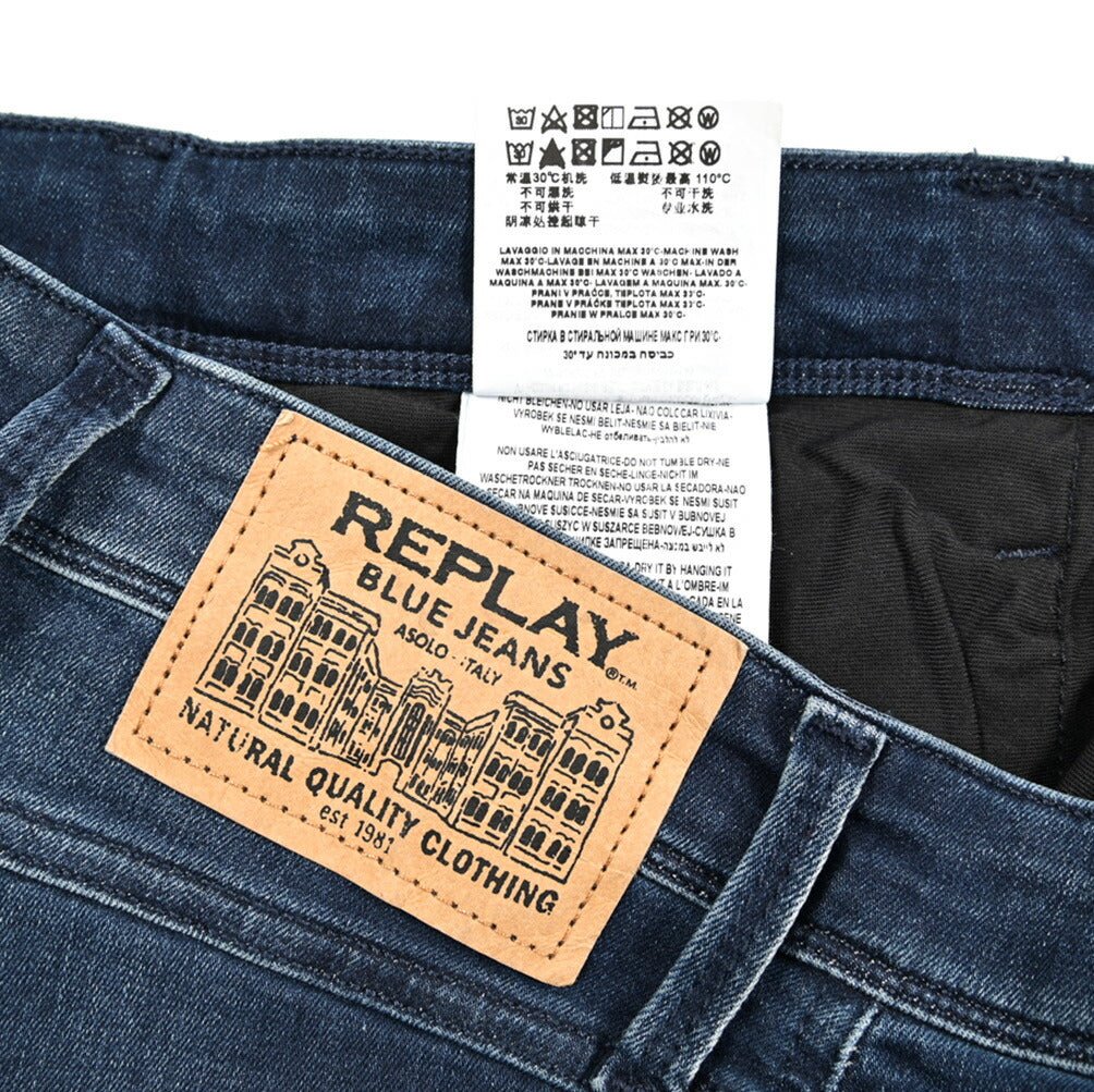 REPLAY ANBASS ストレッチデニム スリムフィットジーンズ / MA914Y｜429171-W30-L30｜GUARDAROBA MILANO OFFICIAL STORE
