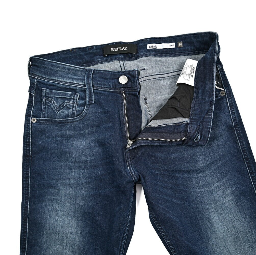 REPLAY ANBASS ストレッチデニム スリムフィットジーンズ / MA914Y｜429171-W30-L30｜GUARDAROBA MILANO OFFICIAL STORE