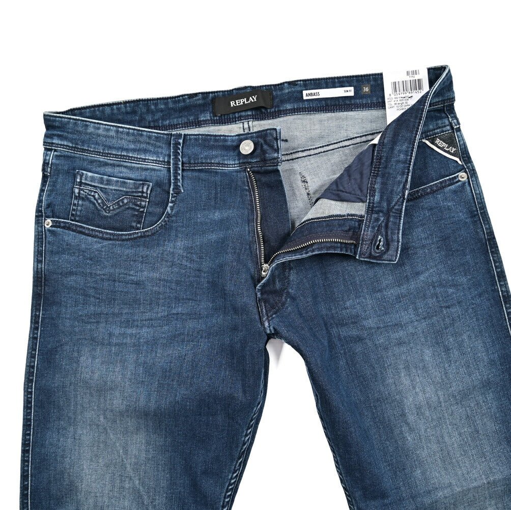 REPLAY ANBASS ストレッチデニム スリムフィットジーンズ / MA914Y｜429174-W33-L30｜GUARDAROBA MILANO OFFICIAL STORE