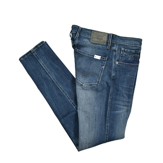 REPLAY ANBASS ストレッチデニム スリムフィットジーンズ / MA914Y｜429211-W32-L32｜GUARDAROBA MILANO OFFICIAL STORE