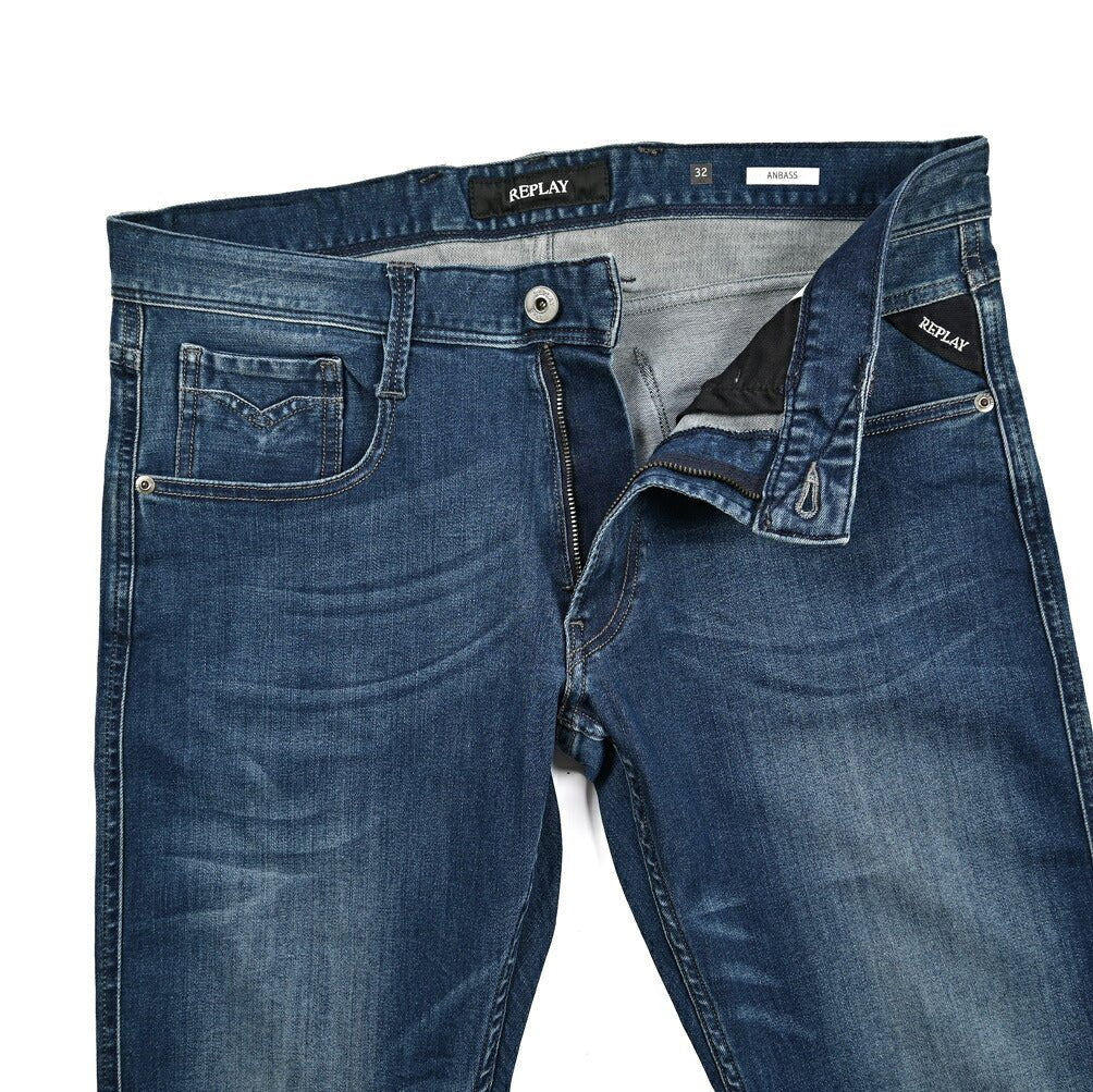 REPLAY ANBASS ストレッチデニム スリムフィットジーンズ / MA914Y｜429211-W32-L32｜GUARDAROBA MILANO OFFICIAL STORE