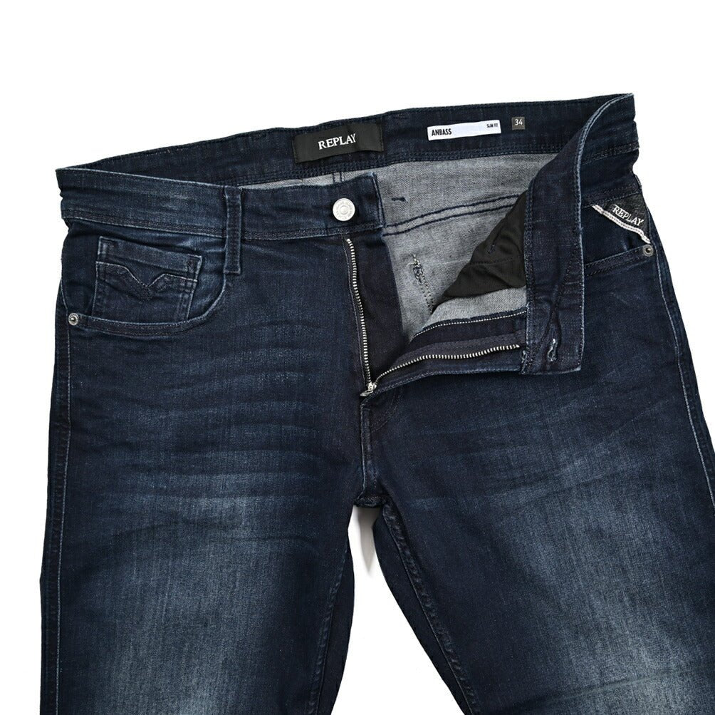 REPLAY ANBASS ストレッチデニム スリムフィットジーンズ / MA914Y｜429220｜GUARDAROBA MILANO OFFICIAL STORE