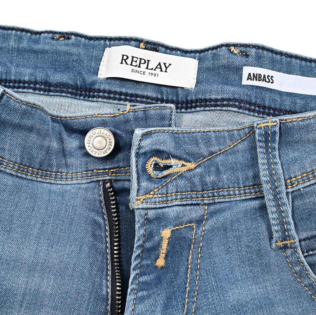 秋冬先行セール｜REPLAY ANBASS ストレッチデニム スリムフィットジーンズ / MA914Y｜429374-W32-L32｜GUARDAROBA MILANO OFFICIAL STORE