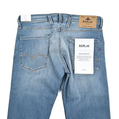 秋冬先行セール｜REPLAY ANBASS ストレッチデニム スリムフィットジーンズ / MA914Y｜429374-W32-L32｜GUARDAROBA MILANO OFFICIAL STORE