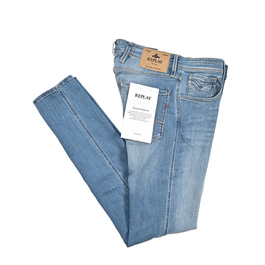 秋冬先行セール｜REPLAY ANBASS ストレッチデニム スリムフィットジーンズ / MA914Y｜429374-W32-L32｜GUARDAROBA MILANO OFFICIAL STORE