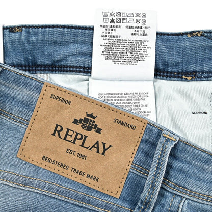 秋冬先行セール｜REPLAY ANBASS ストレッチデニム スリムフィットジーンズ / MA914Y｜429374-W32-L32｜GUARDAROBA MILANO OFFICIAL STORE