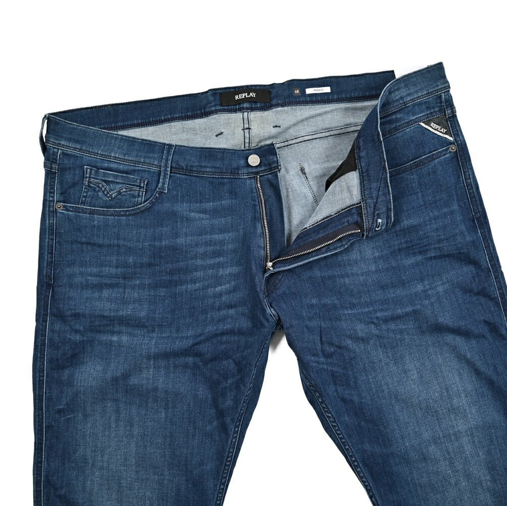 REPLAY ANBASS パワーストレッチデニム スリムフィットジーンズ / MG914｜429583｜GUARDAROBA MILANO OFFICIAL STORE