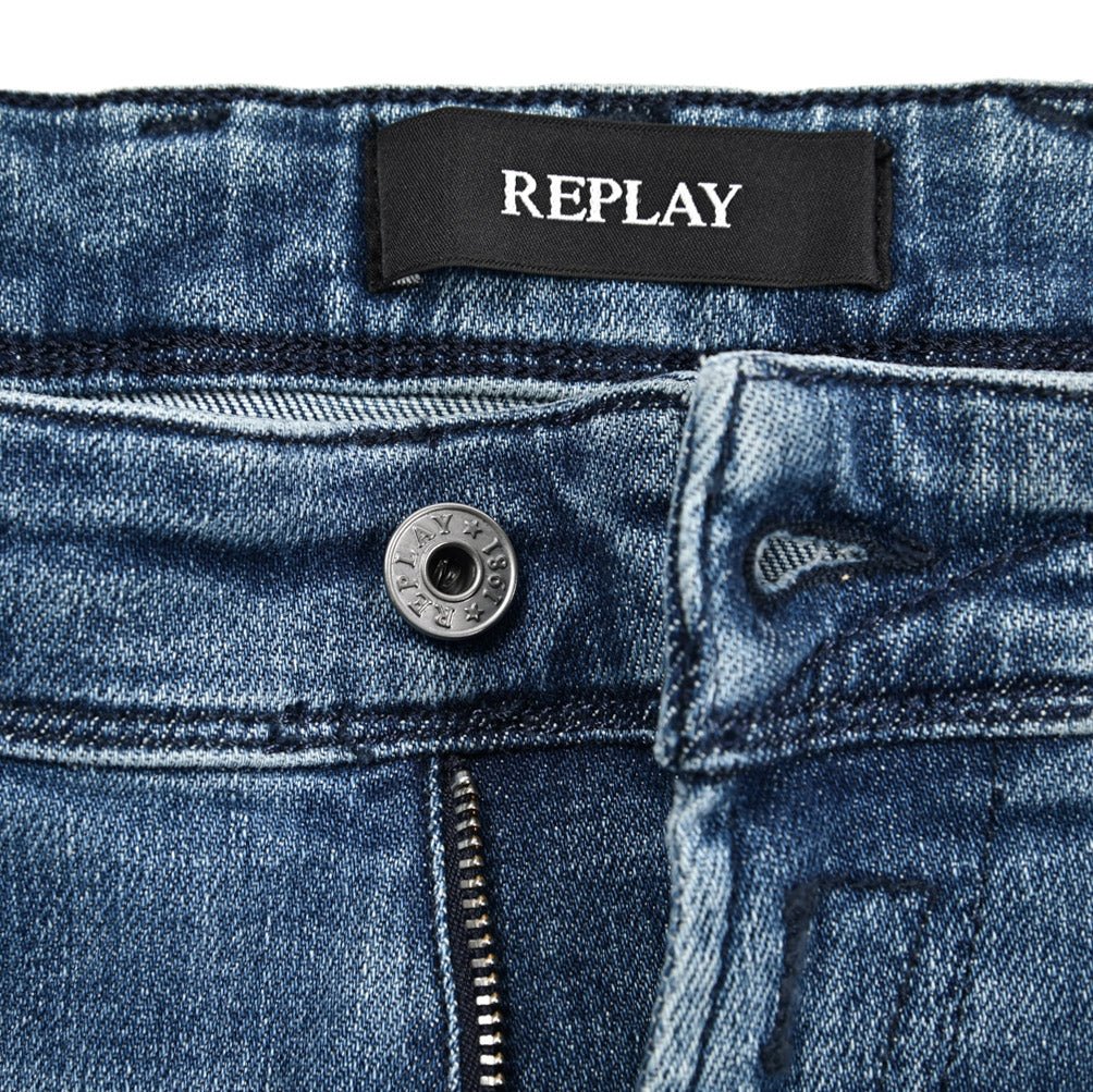 REPLAY ANBASS ストレッチデニム スリムフィットジーンズ POWER STRETCH / M914｜429435-W30-L30｜GUARDAROBA MILANO OFFICIAL STORE