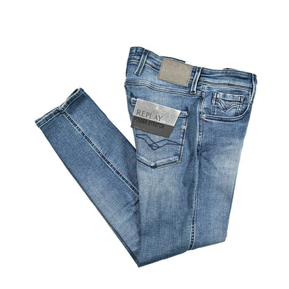 REPLAY ANBASS ストレッチデニム スリムフィットジーンズ POWER STRETCH / M914｜429435-W30-L30｜GUARDAROBA MILANO OFFICIAL STORE