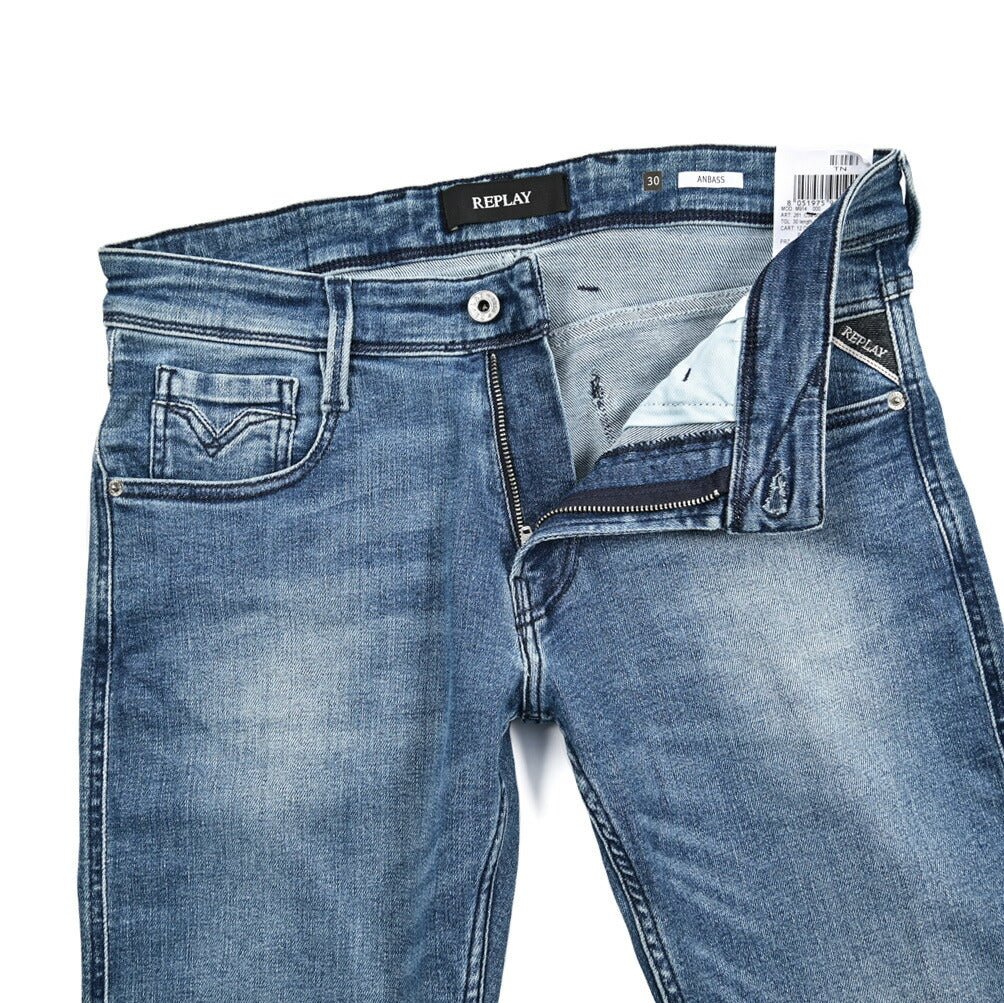 REPLAY ANBASS ストレッチデニム スリムフィットジーンズ POWER STRETCH / M914｜429454｜GUARDAROBA MILANO OFFICIAL STORE