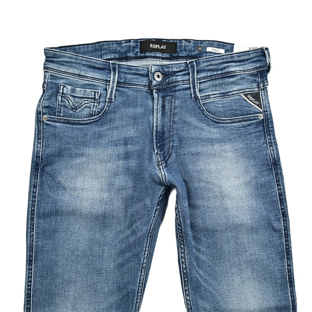 REPLAY ANBASS ストレッチデニム スリムフィットジーンズ POWER STRETCH / M914｜429454｜GUARDAROBA MILANO OFFICIAL STORE