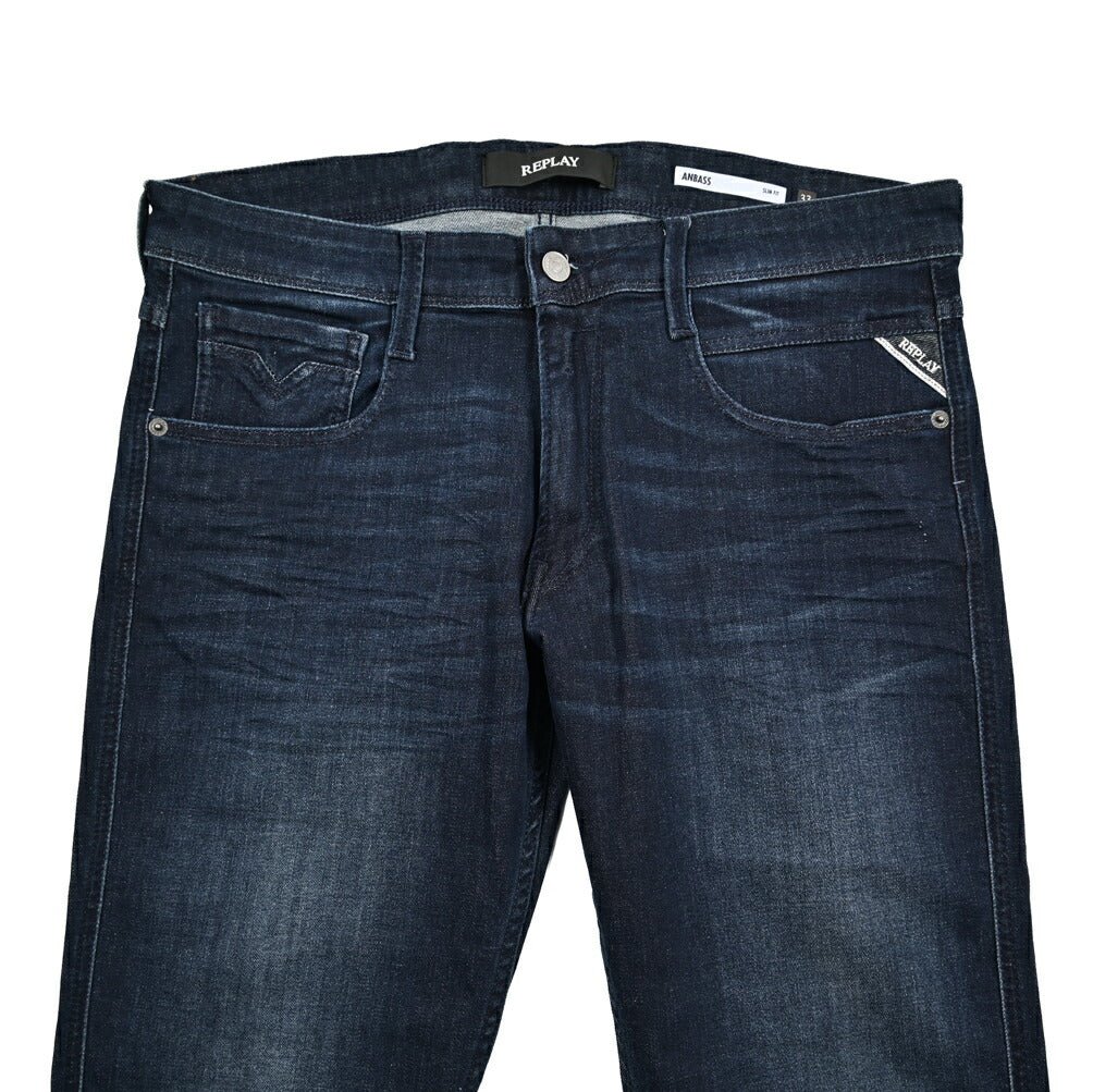 REPLAY ANBASS ストレッチデニム スリムフィットジーンズ POWER STRETCH / M914D｜429452｜GUARDAROBA MILANO OFFICIAL STORE