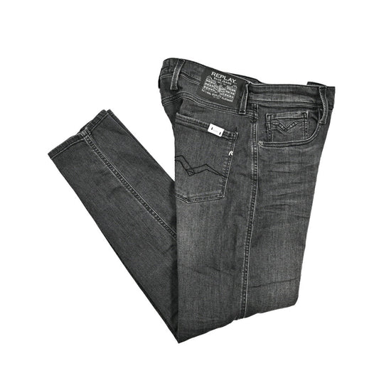 REPLAY ANBASS ストレッチデニム スリムフィットジーンズ POWER STRETCH / M914Y｜429430-W32-L30｜GUARDAROBA MILANO OFFICIAL STORE