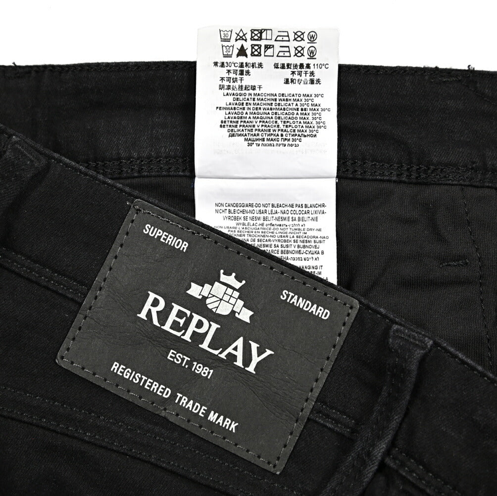 REPLAY BRONNY パワーストレッチデニム スキニージーンズ / MA934｜429419｜GUARDAROBA MILANO OFFICIAL STORE