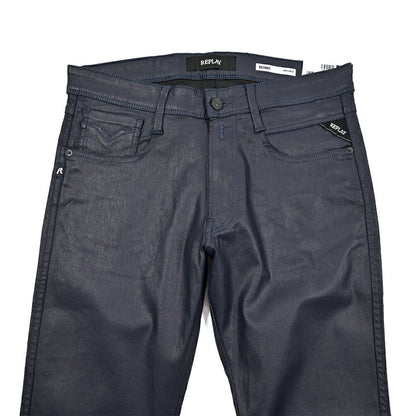 秋冬先行セール｜REPLAY BRONNY コーティングデニム スーパースリムフィットストレッチジーンズ / MA934E｜429088-W28-L32｜GUARDAROBA MILANO OFFICIAL STORE