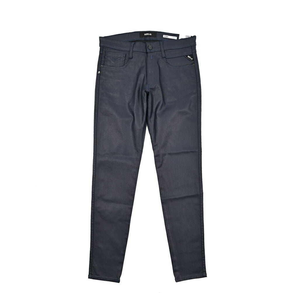 秋冬先行セール｜REPLAY BRONNY コーティングデニム スーパースリムフィットストレッチジーンズ / MA934E｜429088-W28-L32｜GUARDAROBA MILANO OFFICIAL STORE