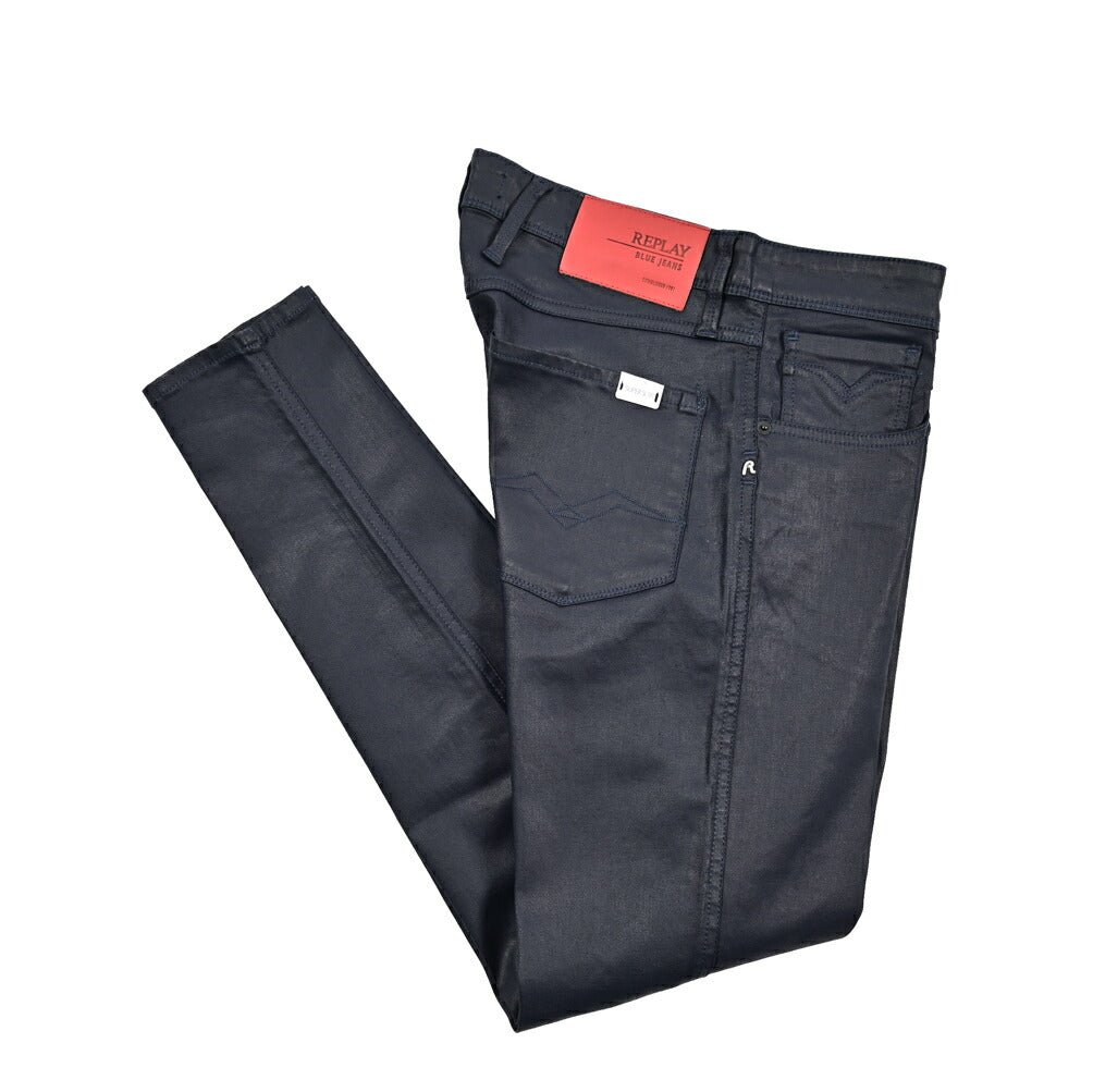 秋冬先行セール｜REPLAY BRONNY コーティングデニム スーパースリムフィットストレッチジーンズ / MA934E｜429088-W28-L32｜GUARDAROBA MILANO OFFICIAL STORE