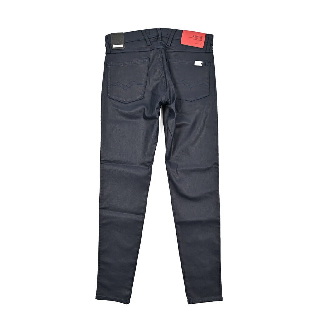 秋冬先行セール｜REPLAY BRONNY コーティングデニム スーパースリムフィットストレッチジーンズ / MA934E｜429088-W28-L32｜GUARDAROBA MILANO OFFICIAL STORE