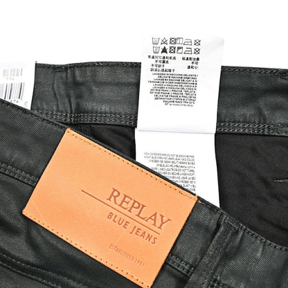 秋冬先行セール｜REPLAY BRONNY コーティングデニム スーパースリムフィットストレッチジーンズ / MA934O｜429082-W32-L32｜GUARDAROBA MILANO OFFICIAL STORE