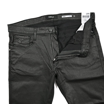 秋冬先行セール｜REPLAY BRONNY コーティングデニム スーパースリムフィットストレッチジーンズ / MA934O｜429086-W38-L30｜GUARDAROBA MILANO OFFICIAL STORE