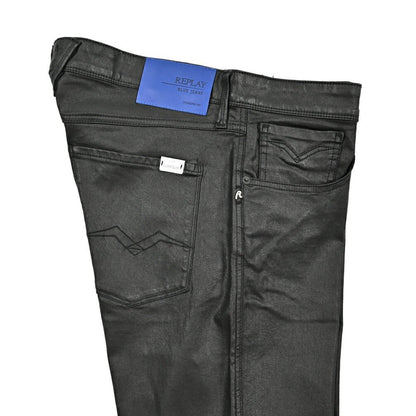 秋冬先行セール｜REPLAY BRONNY コーティングデニム スーパースリムフィットストレッチジーンズ / MA934O｜429086-W38-L30｜GUARDAROBA MILANO OFFICIAL STORE