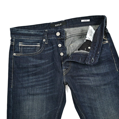 秋冬先行セール｜REPLAY GROVER コットン100%デニム ストレートフィットジーンズ / MA972｜429399｜GUARDAROBA MILANO OFFICIAL STORE