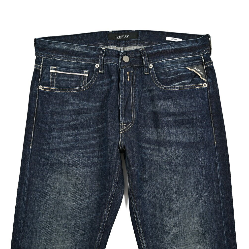 秋冬先行セール｜REPLAY GROVER コットン100%デニム ストレートフィットジーンズ / MA972｜429399｜GUARDAROBA MILANO OFFICIAL STORE
