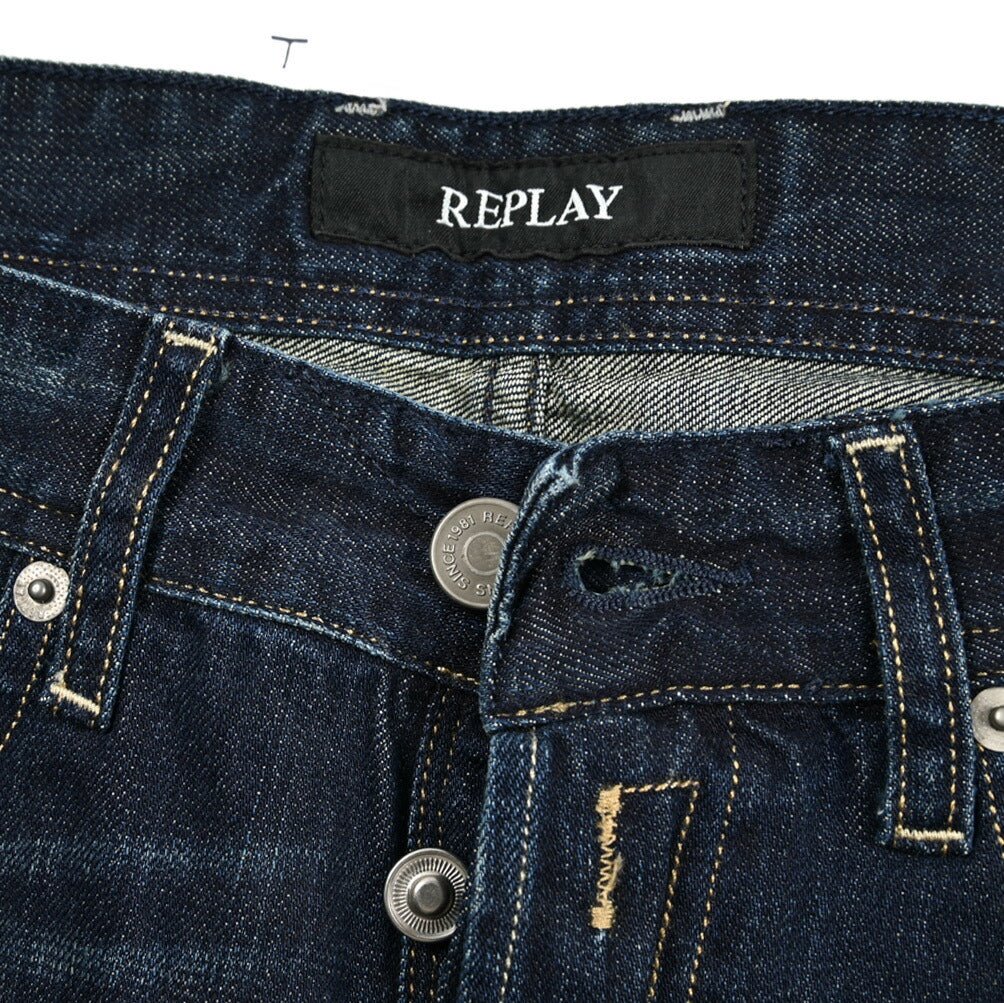 秋冬先行セール｜REPLAY GROVER コットン100%デニム ストレートフィットジーンズ / MA972｜429399｜GUARDAROBA MILANO OFFICIAL STORE