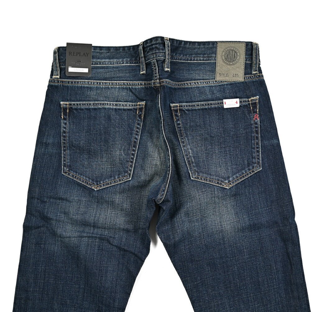REPLAY GROVER コットン100%デニム ストレートフィットジーンズ / MA972｜429404｜GUARDAROBA MILANO OFFICIAL STORE