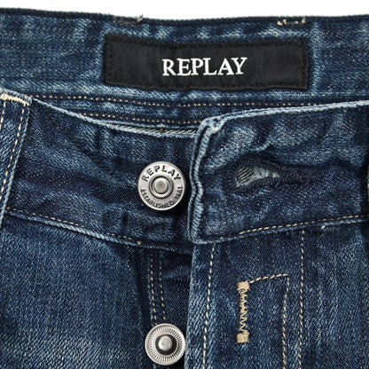 REPLAY GROVER コットン100%デニム ストレートフィットジーンズ / MA972｜429427｜GUARDAROBA MILANO OFFICIAL STORE