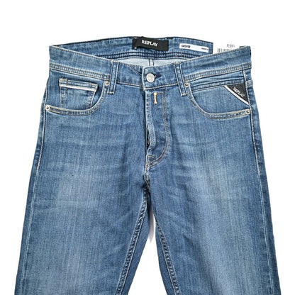 REPLAY GROVER ストレッチデニム ストレートフィットジーンズ / M972｜429161-W29-L32｜GUARDAROBA MILANO OFFICIAL STORE