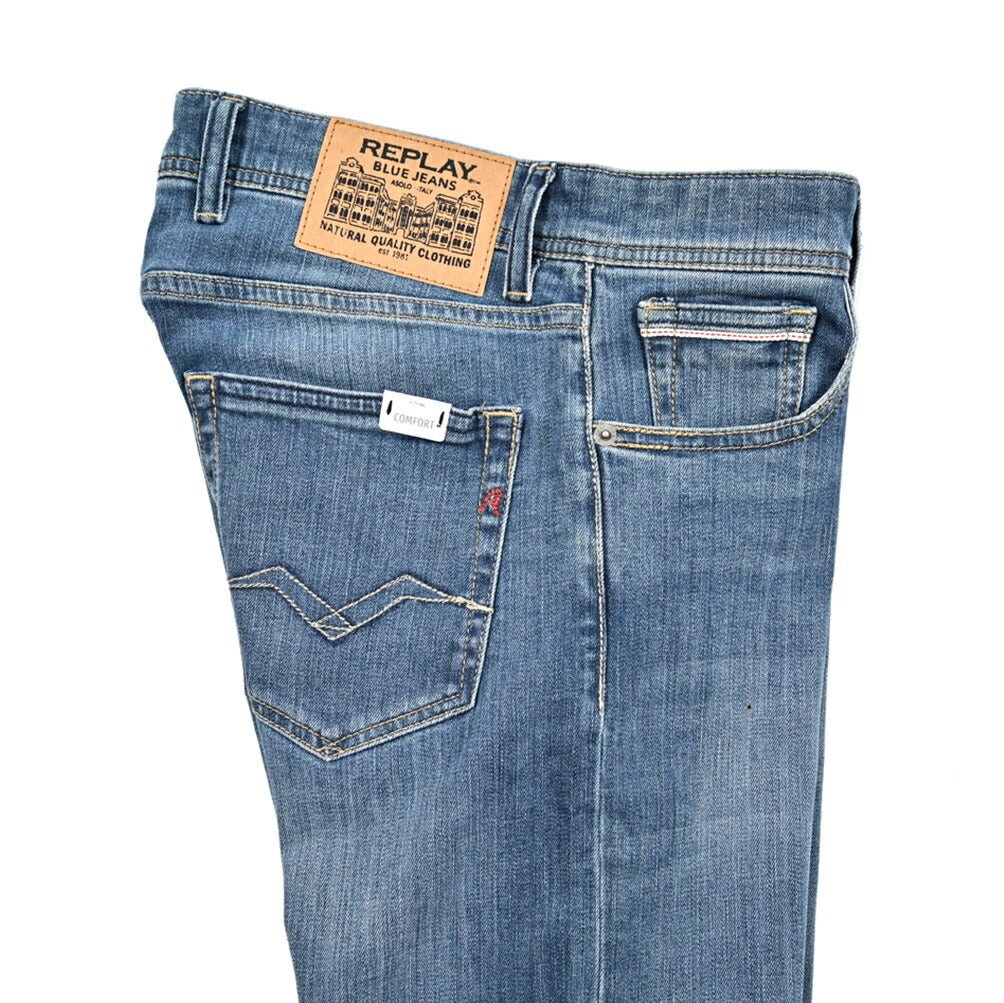 REPLAY GROVER ストレッチデニム ストレートフィットジーンズ / M972｜429161-W29-L32｜GUARDAROBA MILANO OFFICIAL STORE