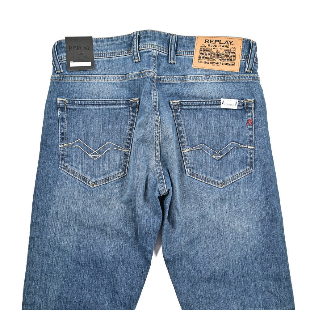 REPLAY GROVER ストレッチデニム ストレートフィットジーンズ / M972｜429161-W29-L32｜GUARDAROBA MILANO OFFICIAL STORE