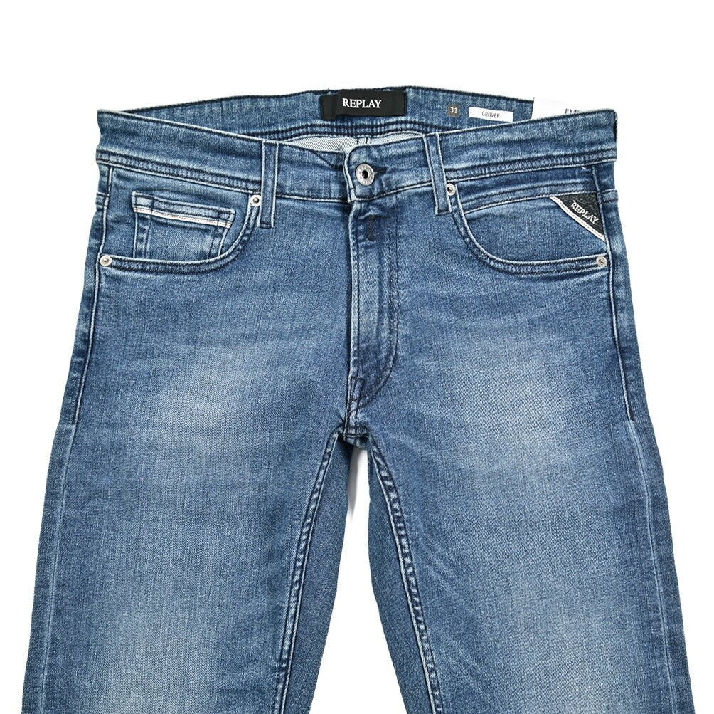 REPLAY GROVER ストレッチデニム ストレートフィットジーンズ / M972Z｜429361-W32-L30｜GUARDAROBA MILANO OFFICIAL STORE
