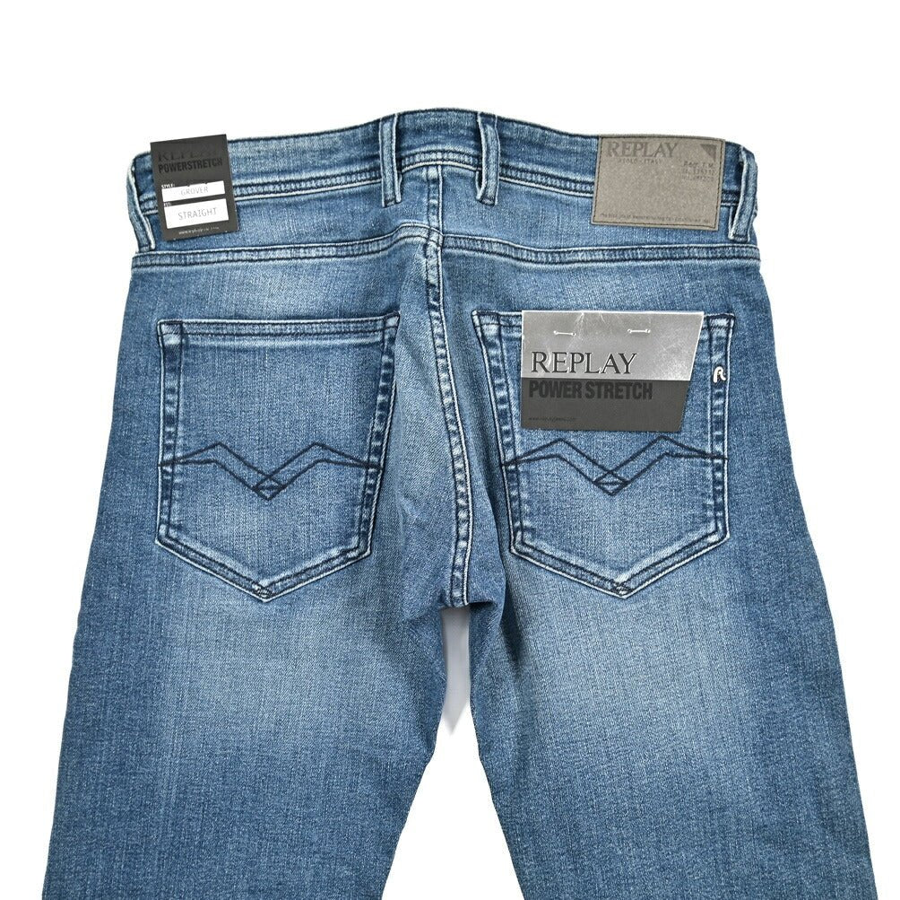REPLAY GROVER ストレッチデニム ストレートフィットジーンズ / M972Z｜429361-W32-L30｜GUARDAROBA MILANO OFFICIAL STORE