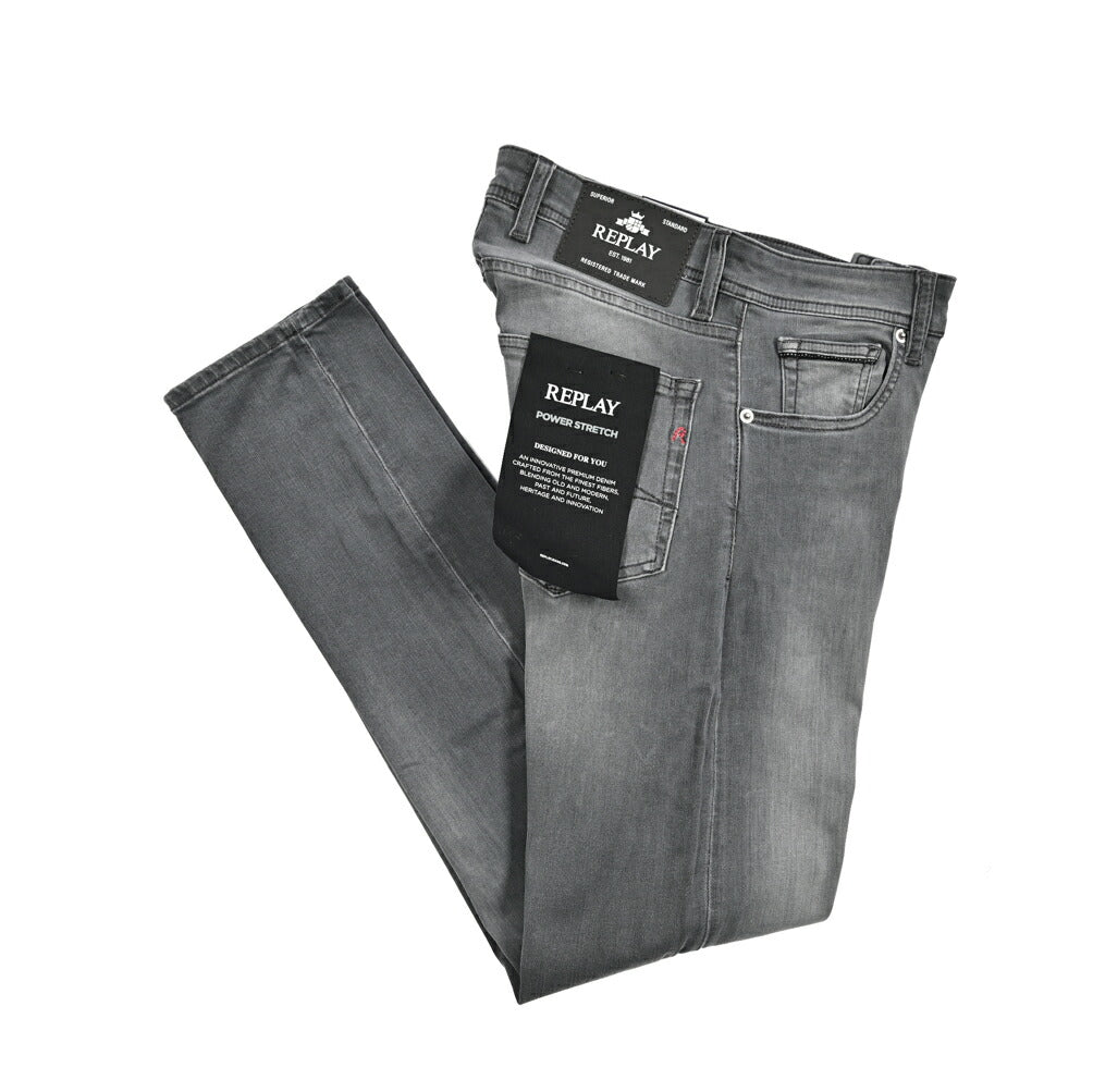 SALE｜REPLAY リプレイ / GROVER ストレッチデニム ストレートフィット