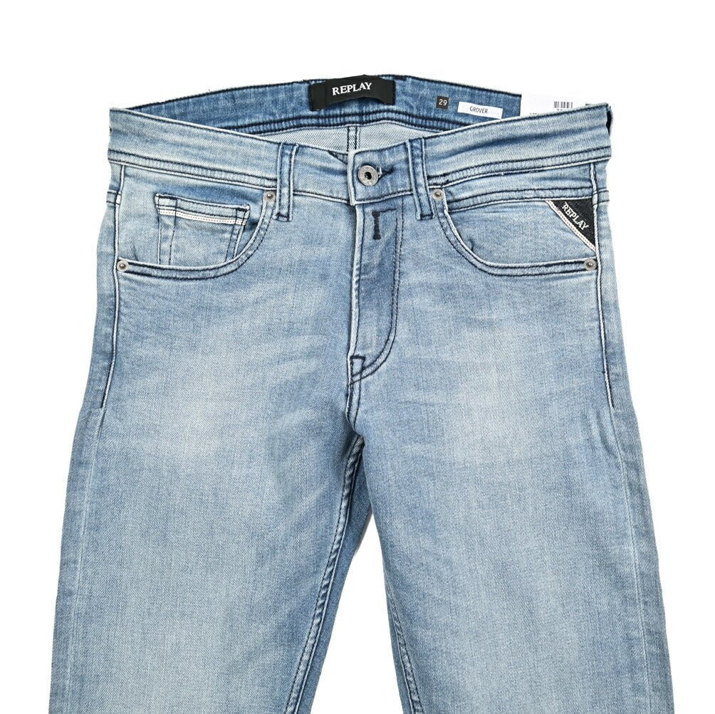 秋冬先行セール｜REPLAY GROVER ストレッチデニム ストレートフィットジーンズ / MA972｜427191-W29-L30｜GUARDAROBA MILANO OFFICIAL STORE