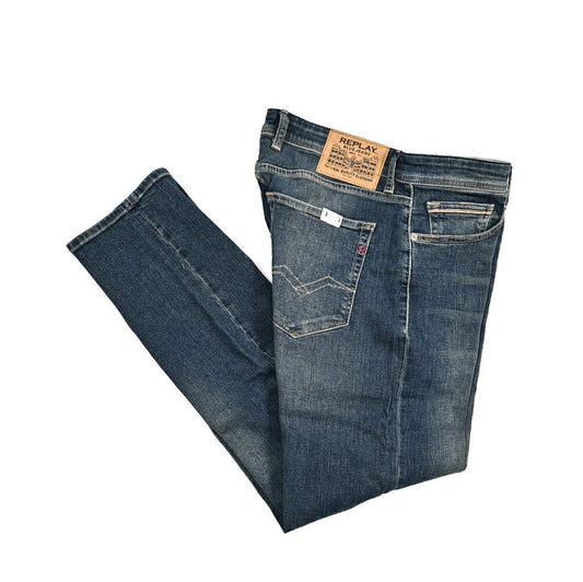 REPLAY GROVER パワーストレッチデニム ストレートフィットジーンズ / MA972｜429528｜GUARDAROBA MILANO OFFICIAL STORE