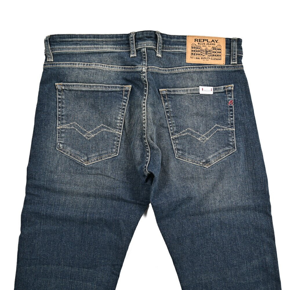 REPLAY GROVER パワーストレッチデニム ストレートフィットジーンズ / MA972｜429528｜GUARDAROBA MILANO OFFICIAL STORE