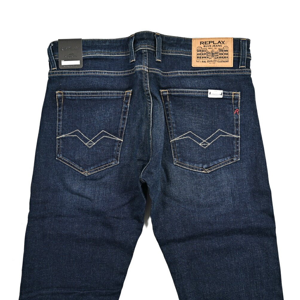 REPLAY GROVER パワーストレッチデニム ストレートフィットジーンズ / MA972｜429576｜GUARDAROBA MILANO OFFICIAL STORE