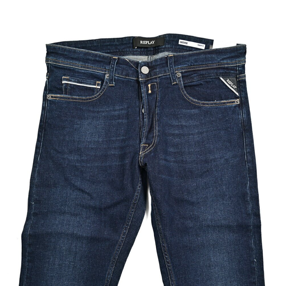 REPLAY GROVER パワーストレッチデニム ストレートフィットジーンズ / MA972｜429576｜GUARDAROBA MILANO OFFICIAL STORE