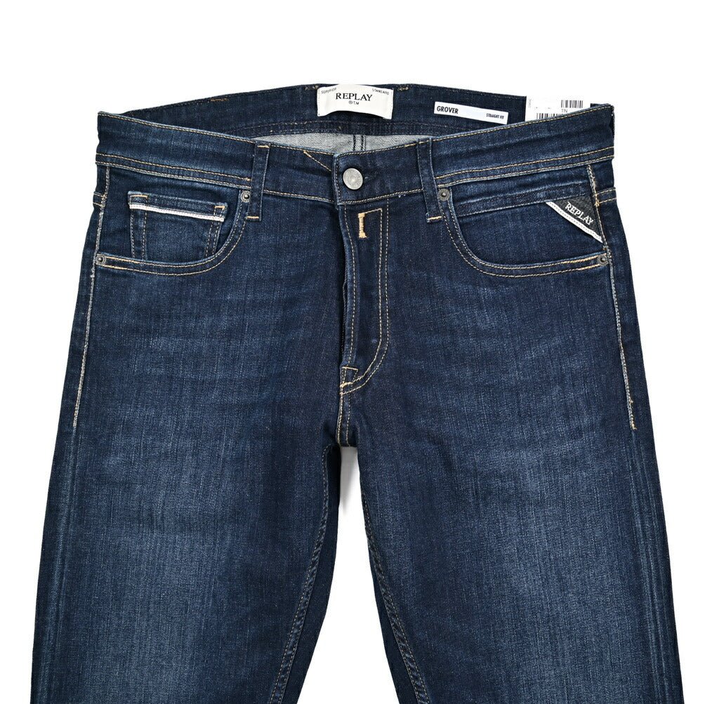 秋冬先行セール｜REPLAY GROVER ストレッチデニム ストレートフィットジーンズ / MA972D｜429385｜GUARDAROBA MILANO OFFICIAL STORE