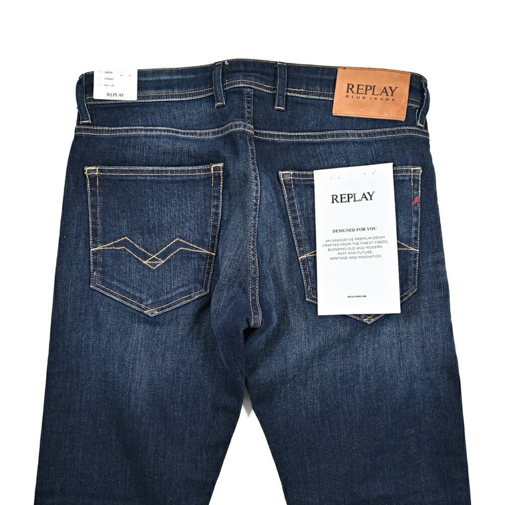 秋冬先行セール｜REPLAY GROVER ストレッチデニム ストレートフィットジーンズ / MA972D｜429385｜GUARDAROBA MILANO OFFICIAL STORE