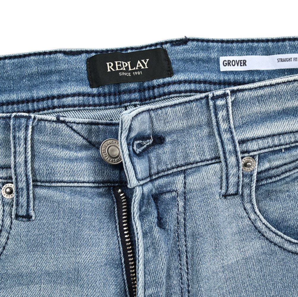 秋冬先行セール｜REPLAY GROVER ストレッチデニム ストレートフィットジーンズ / MA972Z｜427205-W29-L30｜GUARDAROBA MILANO OFFICIAL STORE