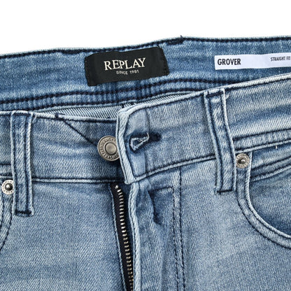 秋冬先行セール｜REPLAY GROVER ストレッチデニム ストレートフィットジーンズ / MA972Z｜427205-W29-L30｜GUARDAROBA MILANO OFFICIAL STORE