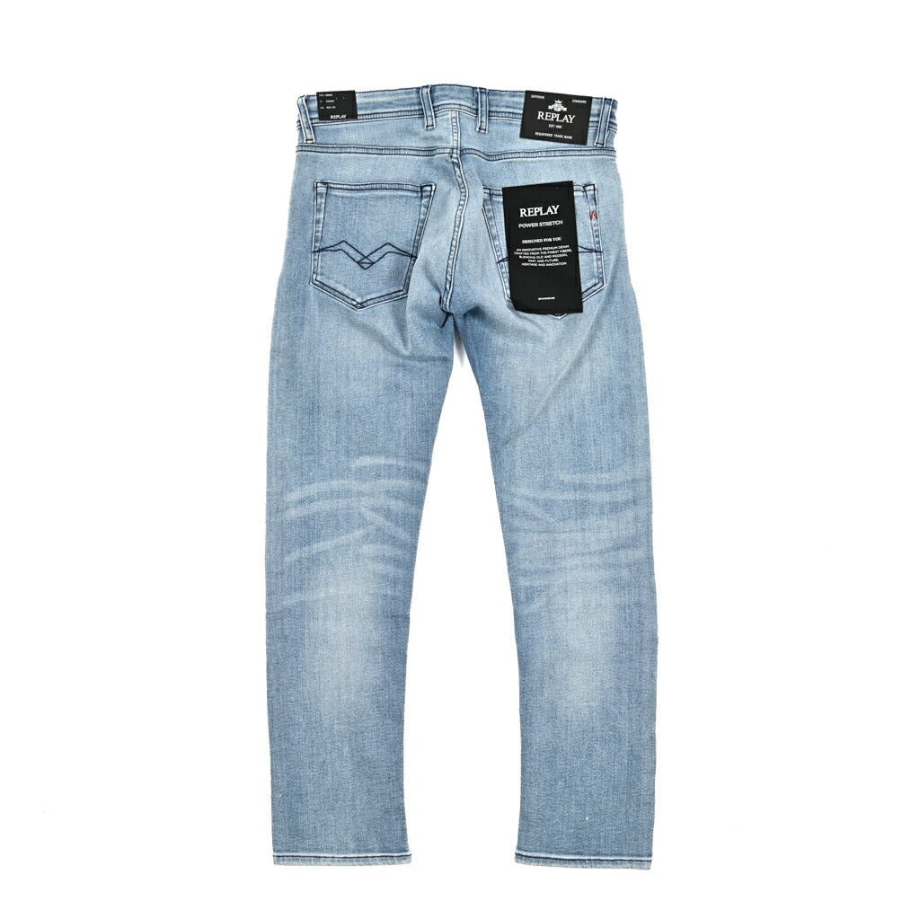 秋冬先行セール｜REPLAY GROVER ストレッチデニム ストレートフィットジーンズ / MA972Z｜427205-W29-L30｜GUARDAROBA MILANO OFFICIAL STORE
