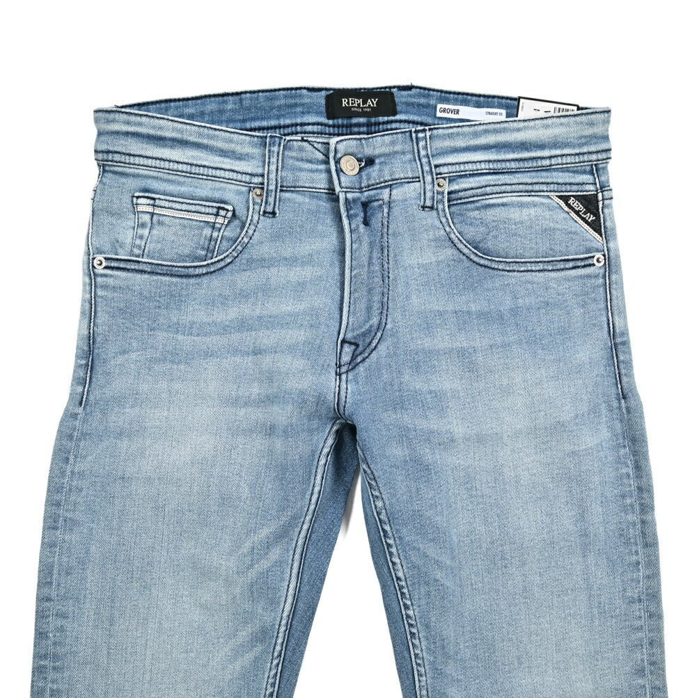 秋冬先行セール｜REPLAY GROVER ストレッチデニム ストレートフィットジーンズ / MA972Z｜427205-W29-L30｜GUARDAROBA MILANO OFFICIAL STORE