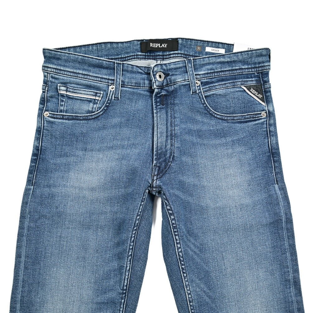 REPLAY GROVER ストレッチデニム ストレートフィットジーンズ / MA972Z｜428597-W28-L32｜GUARDAROBA MILANO OFFICIAL STORE