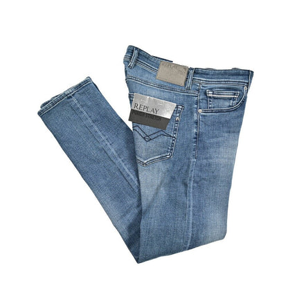 REPLAY GROVER ストレッチデニム ストレートフィットジーンズ / MA972Z｜428597-W28-L32｜GUARDAROBA MILANO OFFICIAL STORE