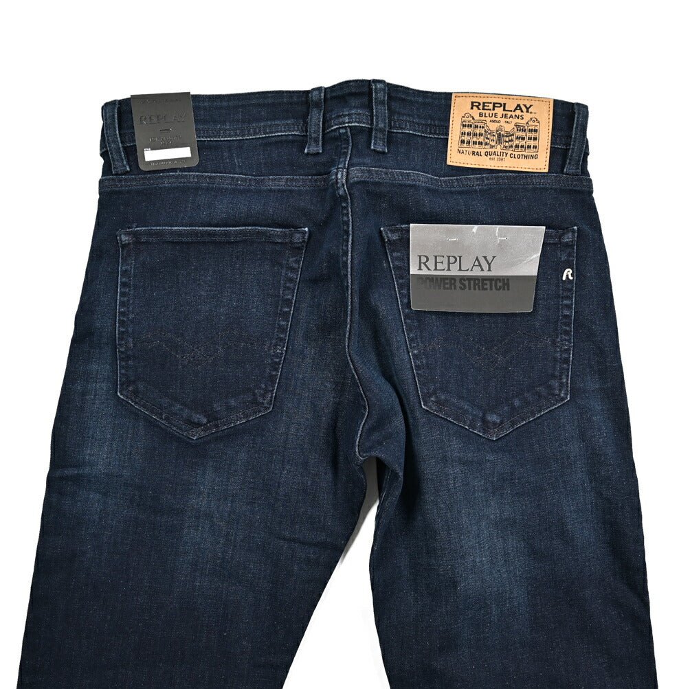 REPLAY GROVER ストレッチデニム ストレートフィットジーンズ / MA972Z｜428701-W32-L32｜GUARDAROBA MILANO OFFICIAL STORE